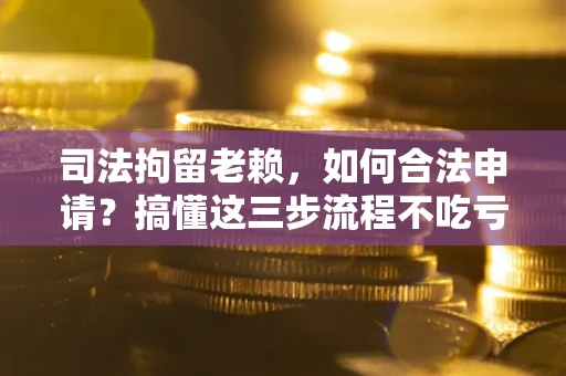 北京司法拘留老赖，如何合法申请？搞懂这三步流程不吃亏！