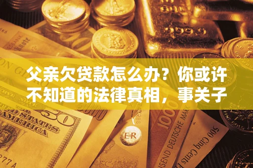 北京父亲欠贷款怎么办？你或许不知道的法律真相，事关子女未来