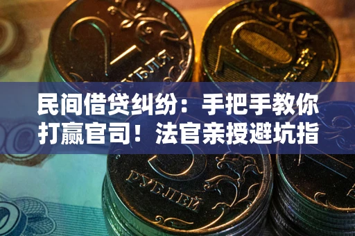 北京民间借贷纠纷：手把手教你打赢官司！法官亲授避坑指南