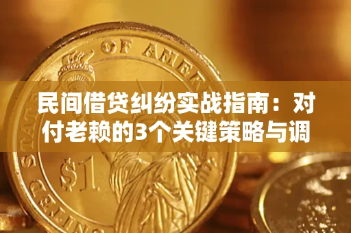 北京民间借贷纠纷实战指南：对付老赖的3个关键策略与调解盲区解析