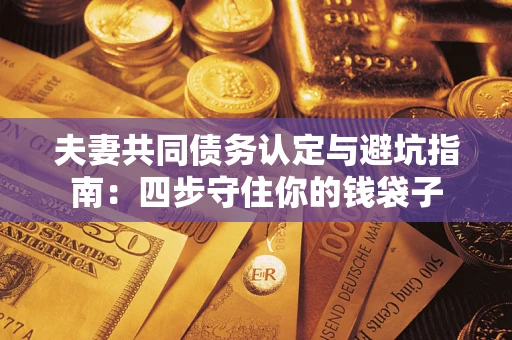 北京夫妻共同债务认定与避坑指南：四步守住你的钱袋子